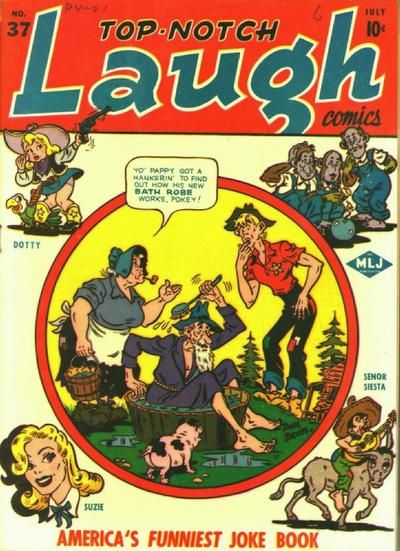Top-Notch Laugh Comics #37 Comic