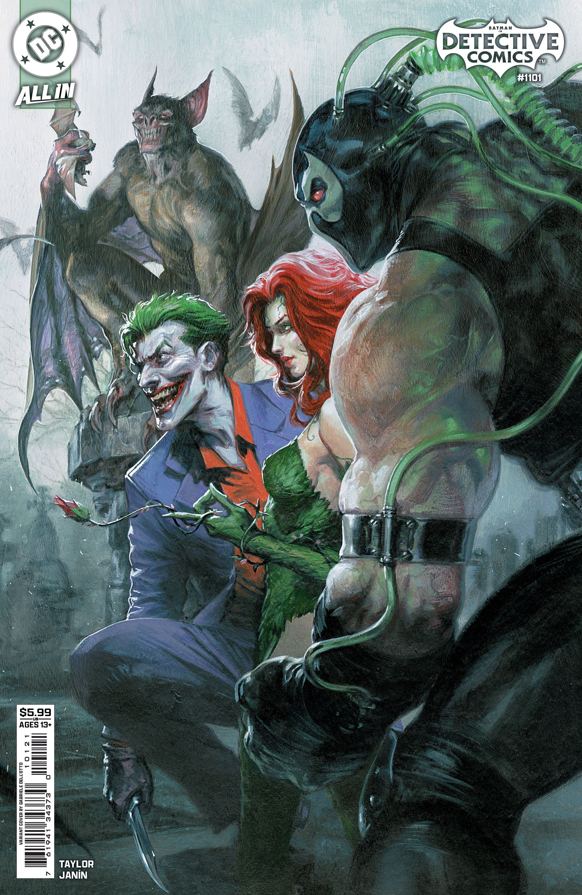 Detective Comics #1101 (Cvr B Gabriele Dell Otto Connecting Card Stock Variant) Comic