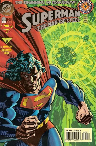 Superman: The Man of Steel #0 Comic