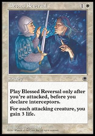 Blessed Reversal (Portal) Trading Card