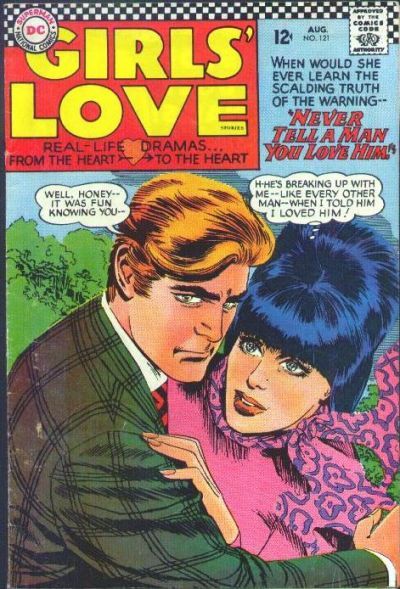 Girls' Love Stories #121 Comic