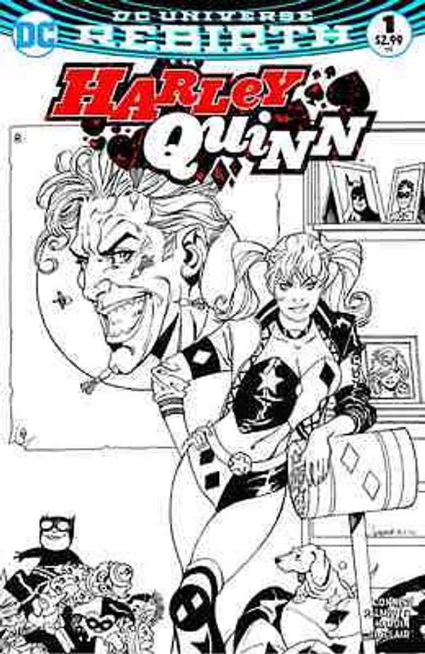 Harley Quinn #1 (Painted Visions Comics Sketch Edition)