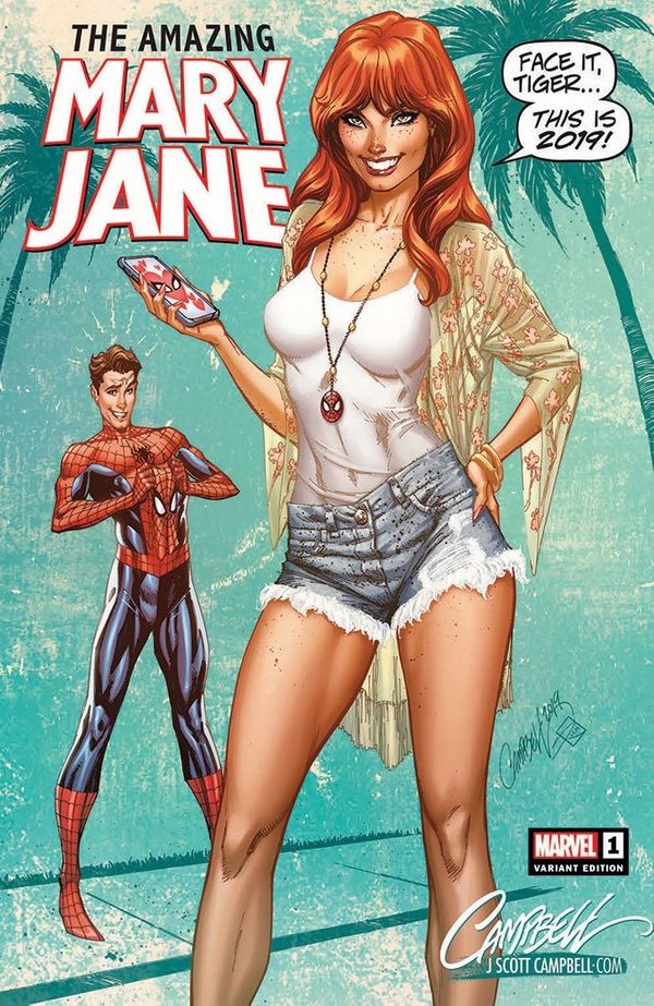 Amazing Mary Jane #1 (JScottCampbell.com Edition A)