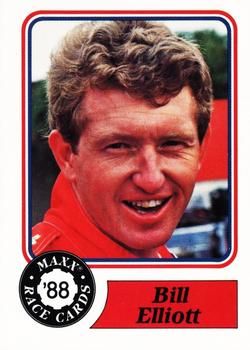 Bill Elliott 1988 Maxx #50 Sports Card
