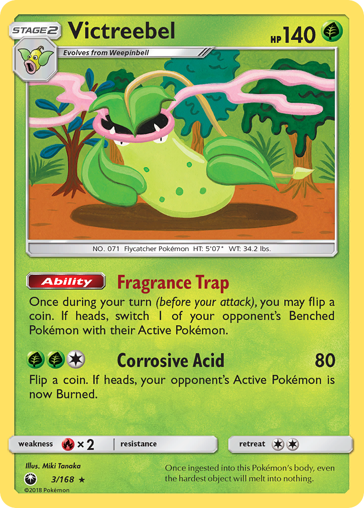 Victreebel (3/168) - Celestial Storm Pokémon Card