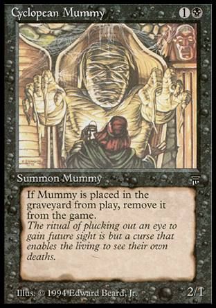 Cyclopean Mummy (Legends) Trading Card