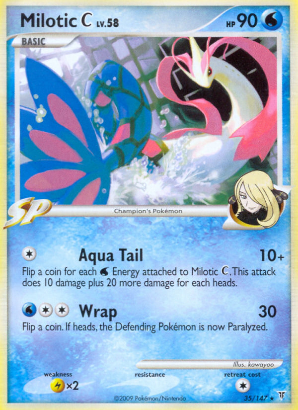 Milotic Pokémon Card