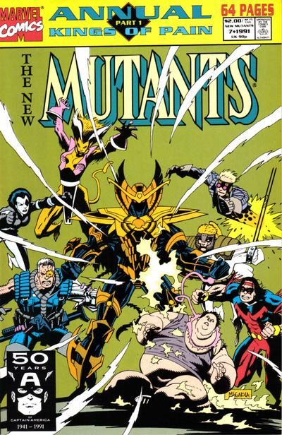 New Mutants Annual #7 Comic