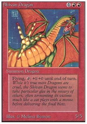 Shivan Dragon (Unlimited)