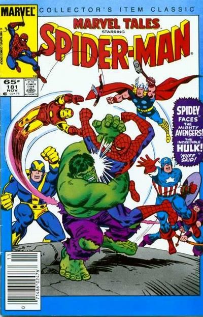 Marvel Tales #181 Comic