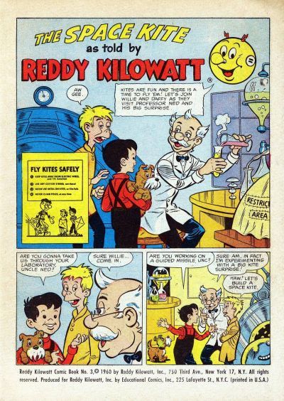 Reddy Kilowatt #3 [1960] Comic