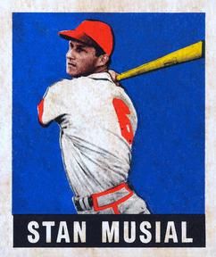 Stan Musial 1948 Leaf #4 Sports Card