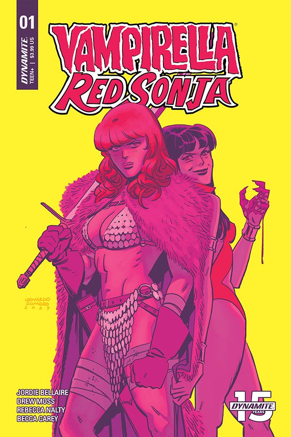 Vampirella/Red Sonja #1 (Cover D Romero & Bellaire)