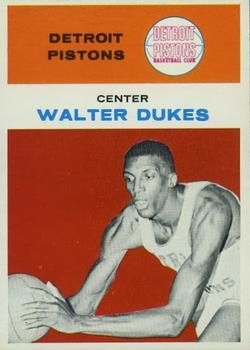 Walter Dukes 1961 Fleer #11 Sports Card