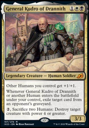 General Kudro of Drannith (Ikoria Lair of Behemoths) Trading Card