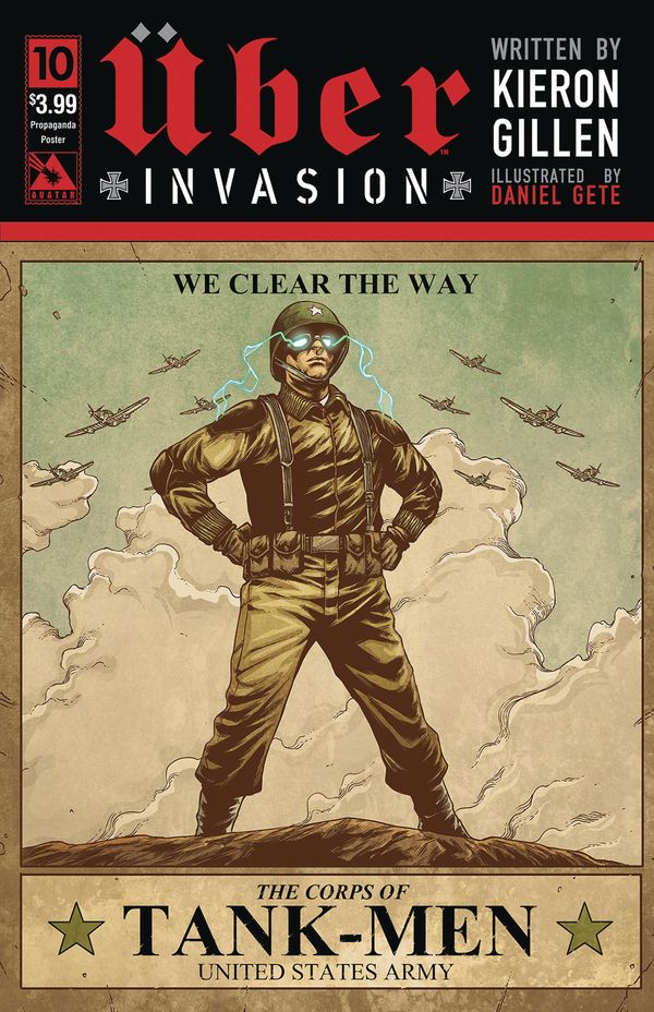 Uber Invasion #10 (Propaganda Poster Cover)