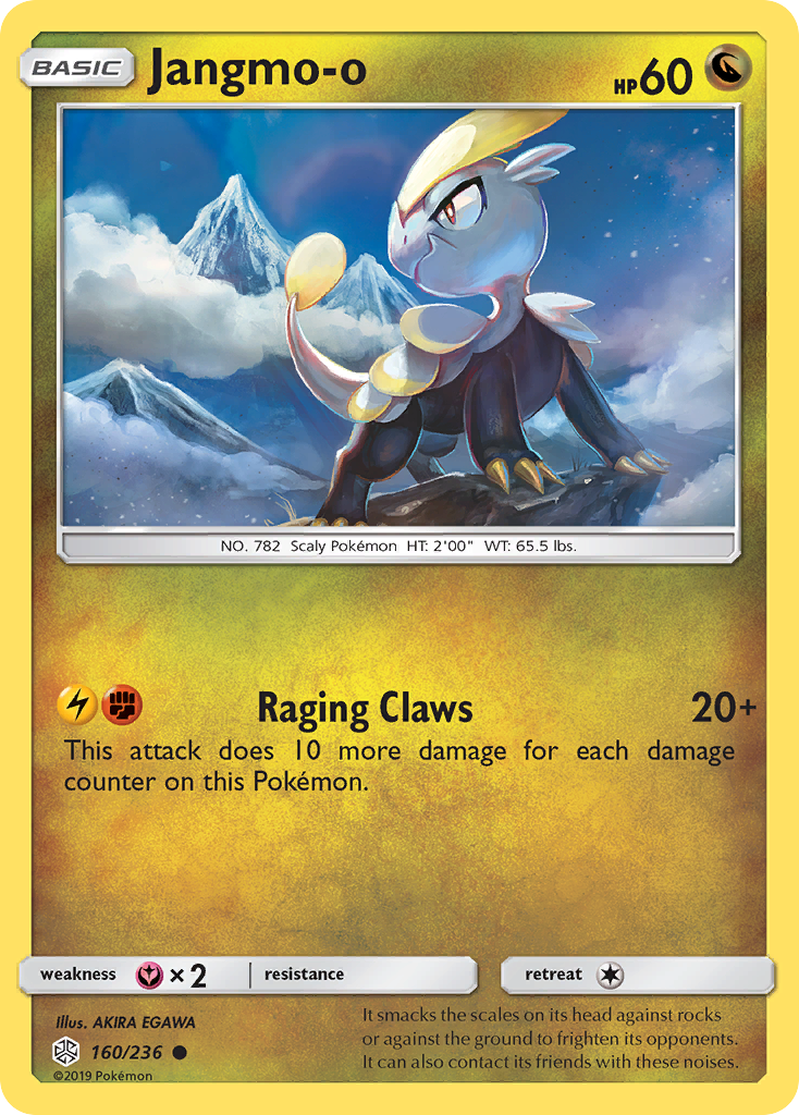 Jangmo-o (160/236) - Cosmic Eclipse Pokémon Card