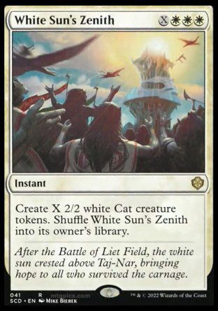 White Sun's Zenith (Starter Commander Decks) Trading Card
