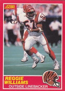 Reggie Williams 1989 Score #146 Sports Card