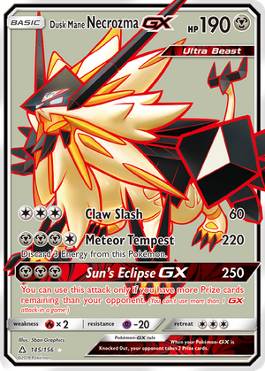 Dusk Mane Necrozma GX (145/156) - Ultra Prism