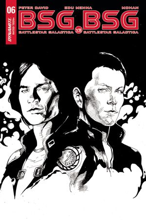 Bsg Vs Bsg #6 (Cover E 10 Copy Castro B&w Inc)