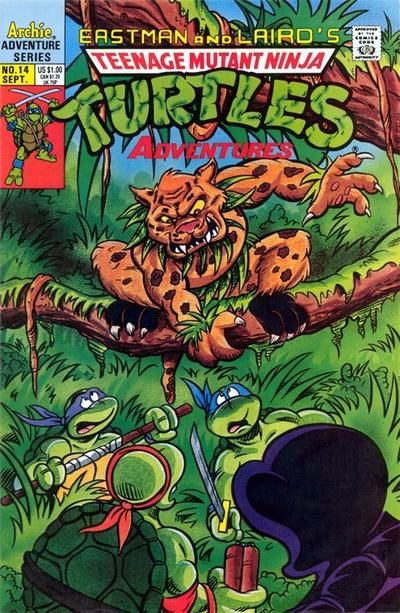 Teenage Mutant Ninja Turtles Adventures #14 Comic