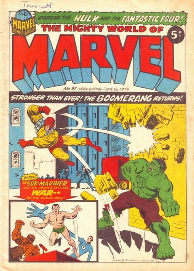Mighty World of Marvel, The #37 Comic