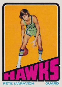 Pete Maravich 1972 Topps #5 Sports Card