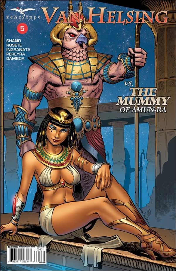 Grimm Fairy Tales Presents: Van Helsing Vs. the Mummy of Amun-Ra #5 (Cover C Meloni)