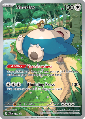 Snorlax (51/148) - Scarlet & Violet Black Star Promos