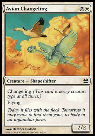 Avian Changeling (Modern Masters) Trading Card