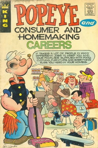 Popeye #E-6 Comic