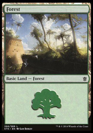 Forest (Khans of Tarkir) Trading Card