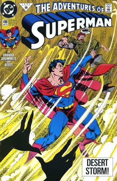 Adventures of Superman #490 Comic
