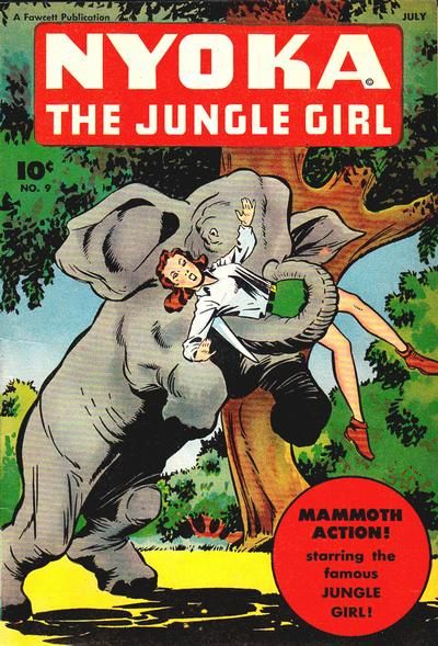 Nyoka, the Jungle Girl #9 Comic