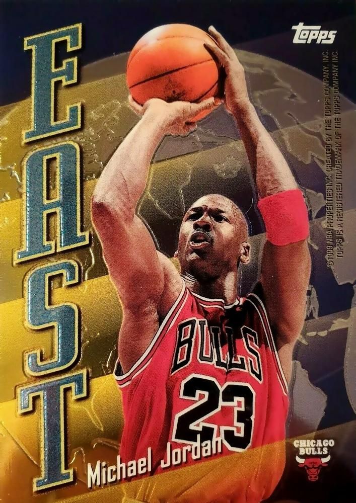 Michael Jordan & Kobe Bryant 1998 Topps - East/West #EW5 Sports Card