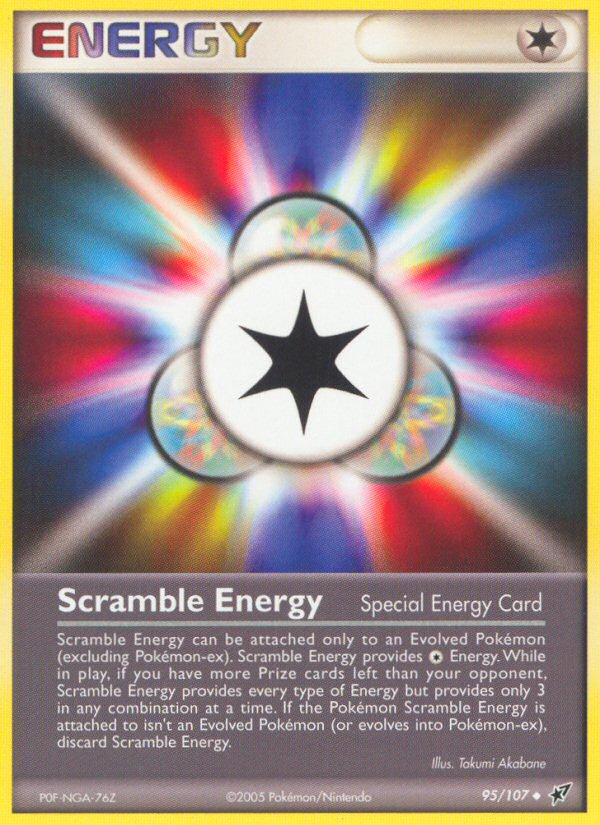 Scramble Energy (95/107) - Deoxys Pokémon Card