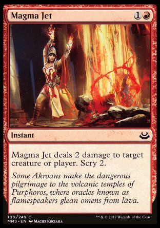 Magma Jet (Modern Masters 2017) Trading Card