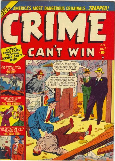 Crime Can't Win #7 Comic