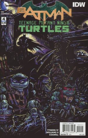 Batman/Teenage Mutant Ninja Turtles #4 (Variant Cover)