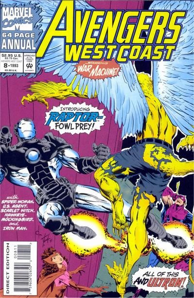 Avengers West Coast Annual #8 Comic