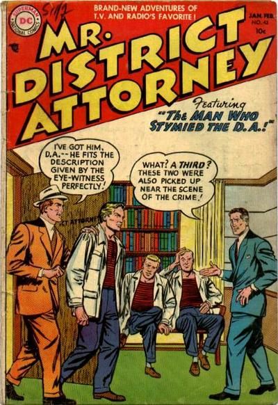 Mr. District Attorney #43 Comic