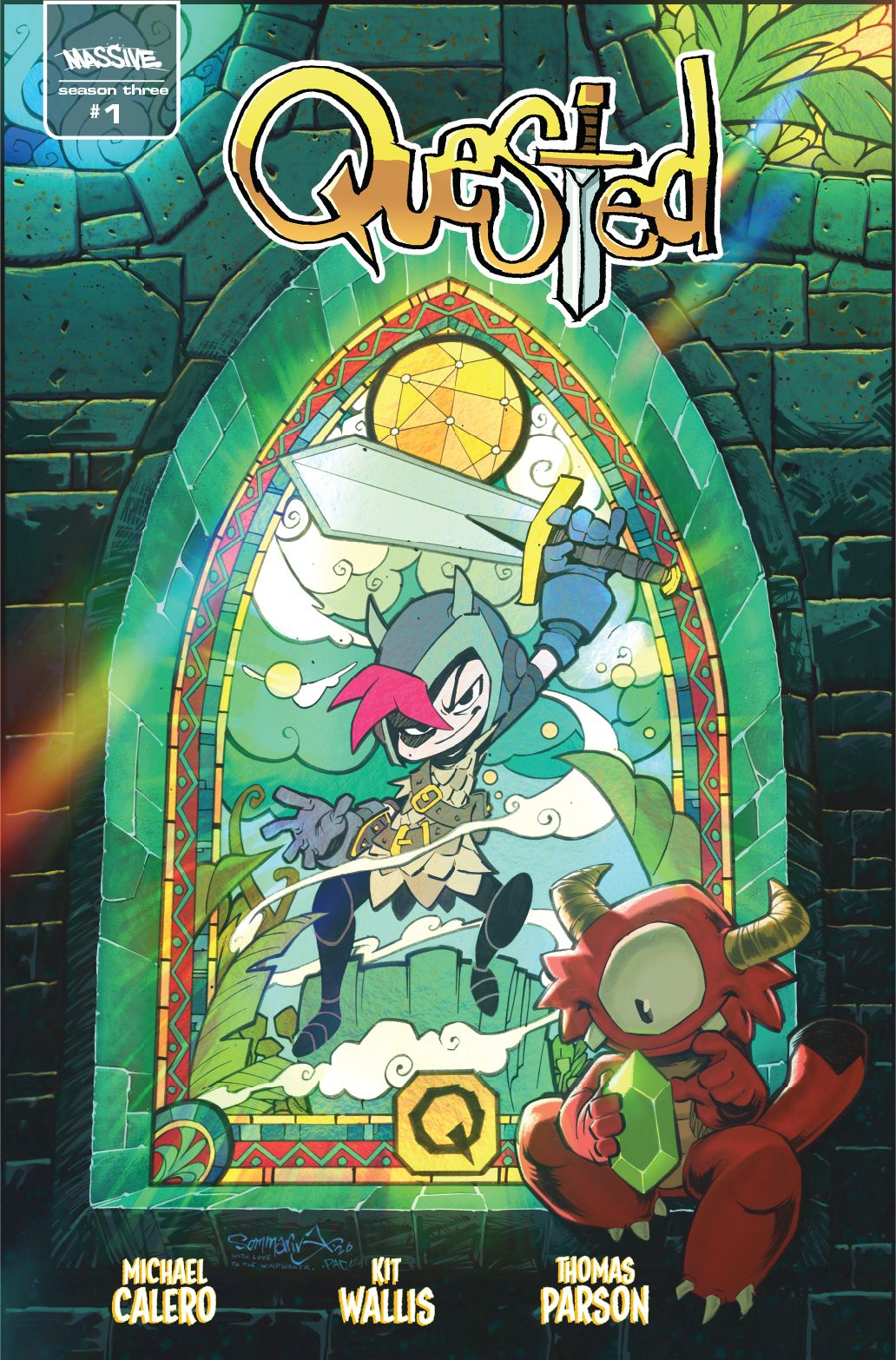 Quested #1 (Cvr F Inc 1:10 Jon Sommariva Variant) Comic