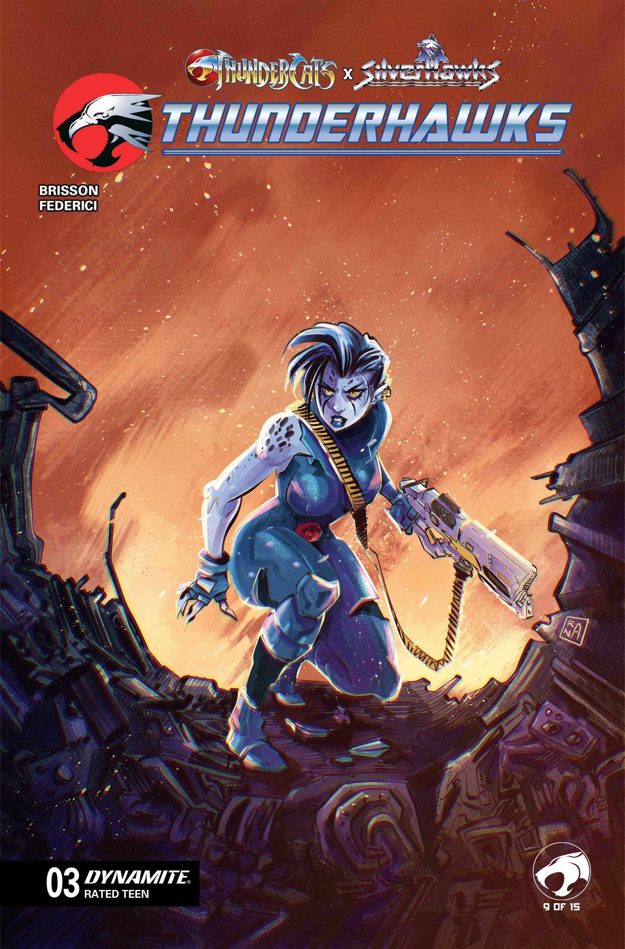 Thundercats X Silverhawks Thunderhawks #3 (Cvr D Alessandro Ranaldi Variant) Comic