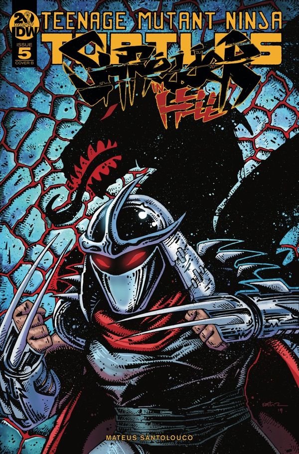 Tmnt Shredder In Hell #5 (Cover B Eastman)