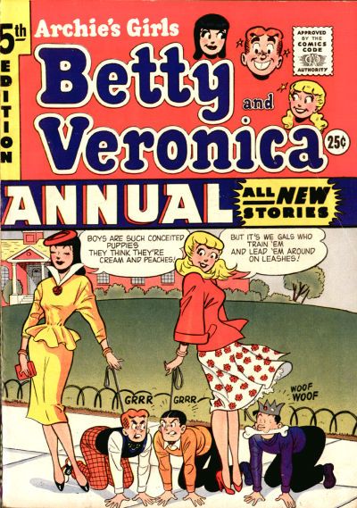 Archie's Girls, Betty And Veronica Annual #5 Comic