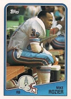 Mike Rozier 1988 Topps #104 Sports Card