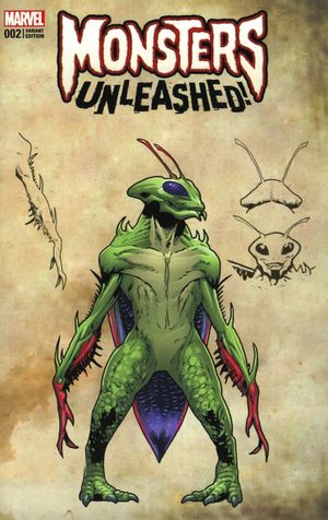 Monsters Unleashed #2 (Yu Monster Variant)