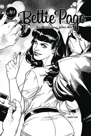Bettie Page #1 (40 Copy Ohta B&w Cover)