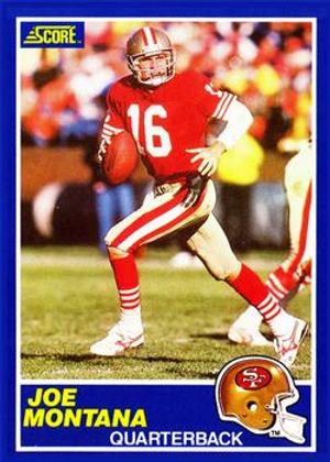 Joe Montana 1989 Score #1
